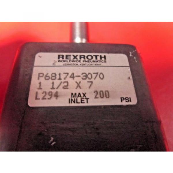 Rexroth France Germany P68174-3070, Pneumatic Cylinder, 1-1/2 x 7, L294, 200 PSI #2 image