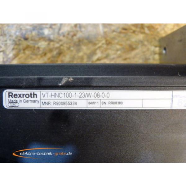 Rexroth Russia Egypt VT-HNC100-1-23/W-08-0-0 Axis Controller R900955334 #3 image