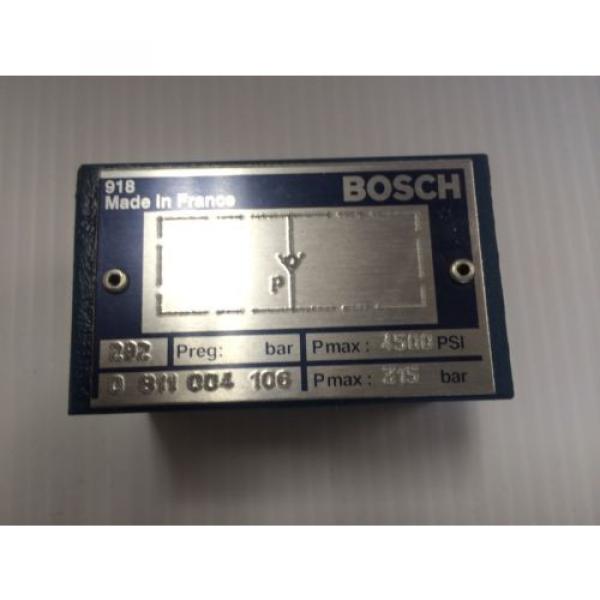 Origin Bosch Rexroth Hydraulic Flow Control Valve 0811004106 - 0 811 004 106 - BNIB #1 image