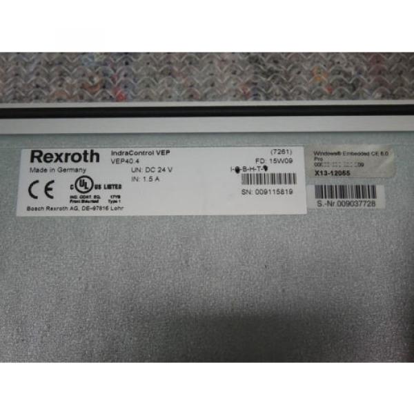 Bosch Canada Russia Rexroth Indracontrol V VEP40.4 Embedded CE 6.0 Pro R911328967 NEW #3 image