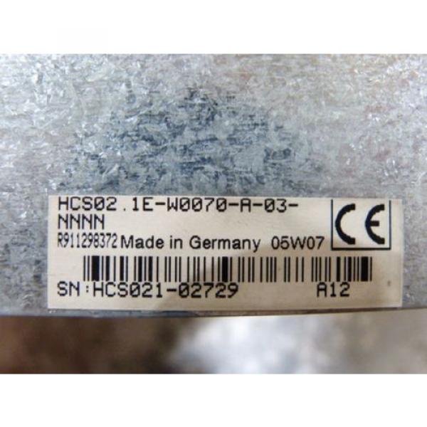 Rexroth USA Russia HCS02-1E-W0070-A-03-NNNN IndraDrive C Frequenzumrichter #3 image