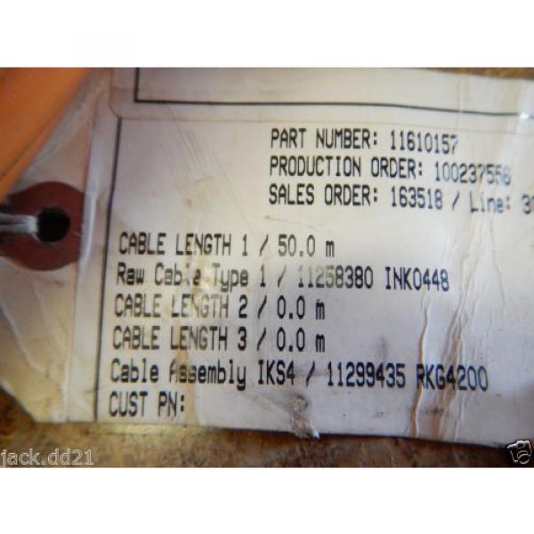 NEW Germany France 50m Rexroth Indramat 116101157 Servo Encoder Feedback Cable Wire INK0448 #4 image