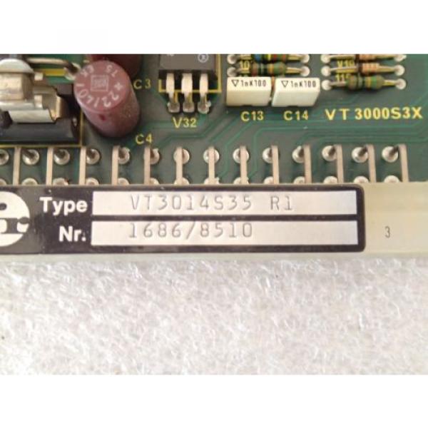 Rexroth Greece Mexico Prop Amplifier VT-3014 VT3014S35 R1 VT3000S3X w/ Warranty #4 image