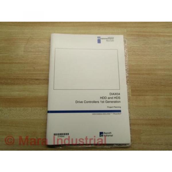 Rexroth Mexico Mexico Indramat DOK-DIAX04-HDD+HDS Project Planning Manual (Pack of 10) #1 image