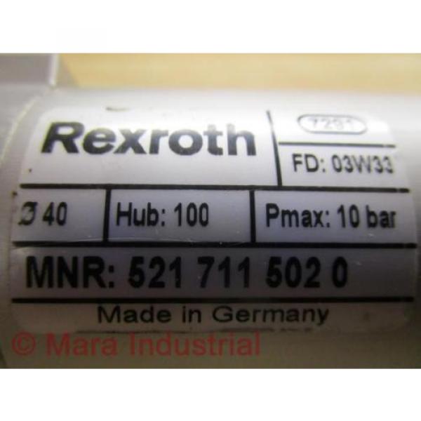 Rexroth Japan Egypt 521 711 502 0 Cylinder - New No Box #4 image