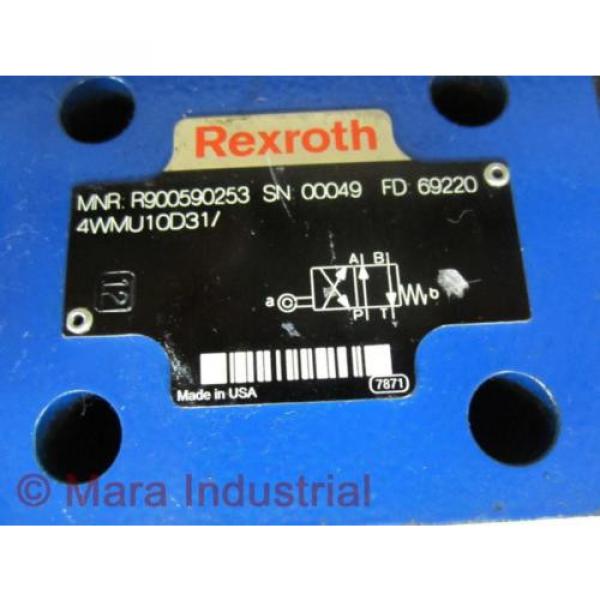 Rexroth India Egypt Bosch R900590253 Valve 4WMU10D31/ - New No Box #2 image