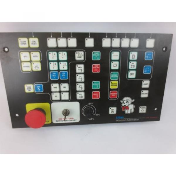 INDRAMAT India Mexico / REXROTH BTM1.01/00 CONTROL PANEL / OPERATOR INTERFACE w/ E-STOP USED #1 image