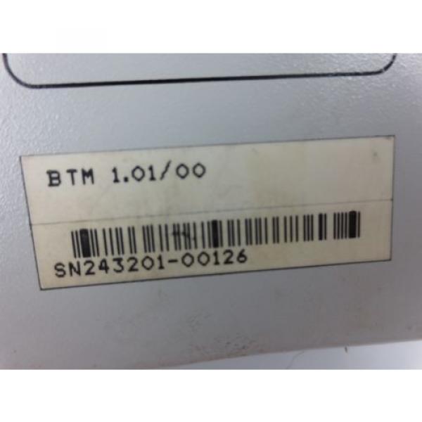 INDRAMAT India Mexico / REXROTH BTM1.01/00 CONTROL PANEL / OPERATOR INTERFACE w/ E-STOP USED #4 image