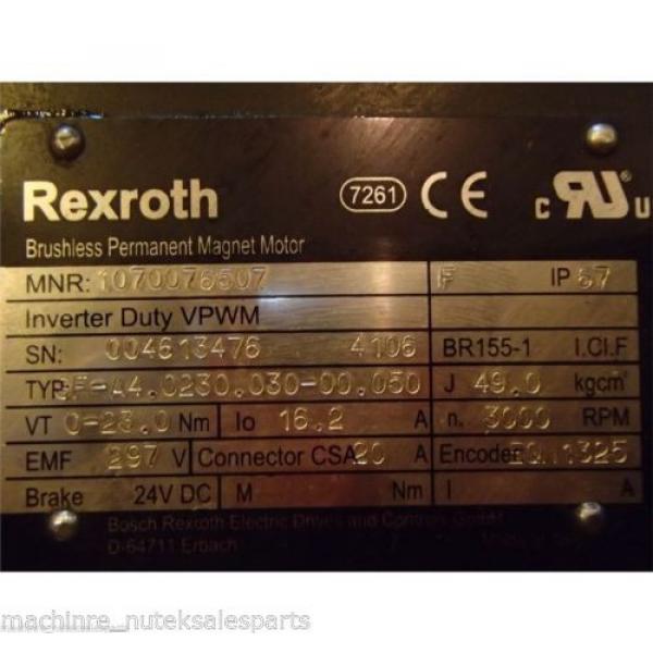 Rexroth Servomotor SF-A4 0230 030-00 050  SF-A4023003000050 SFA40230030000 #5 image