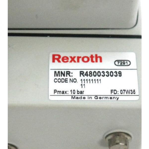 NEW USA china REXROTH BOSCH R480033039 VALVE TERMINAL SYSTEM SER. CL03 CLEAN LINE #3 image