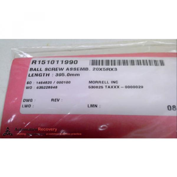 REXROTH Canada Canada R151011990 - 395MM - BALL SCREW ASSEMBLY, LENGTH: 395 MM,, NEW* #226375 #4 image