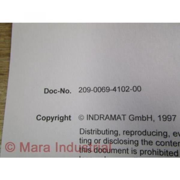 Mannesmann Korea India / Rexroth SVS1-MS-P Manual 209-0069-4102-00 (Pack of 3) #3 image