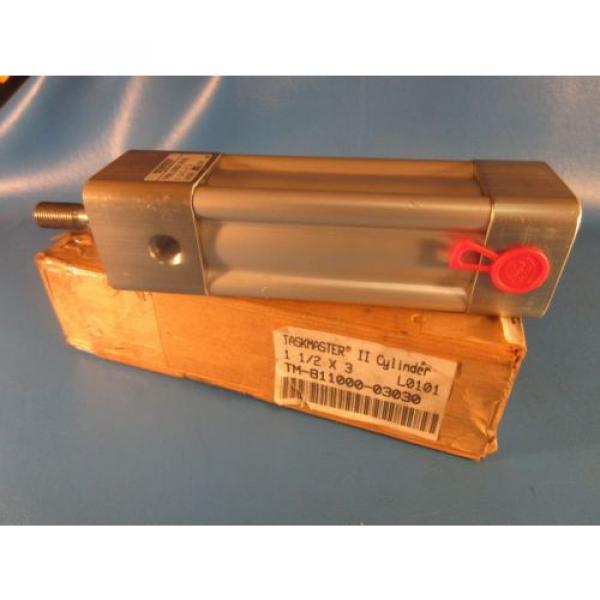 Rexroth Russia Greece TM-811000-3030, 1-1/2x3 Task Master Cylinder, 1-1/2&#034; Bore x 3&#034; Stroke #1 image