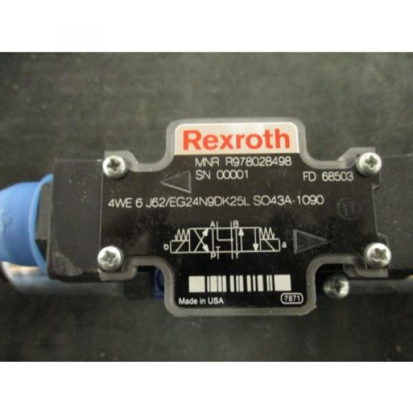 Rexroth Dutch Korea Hydraulic Directional Control Valve - 4WE 6 J62/EG24N9DK25L #3 image
