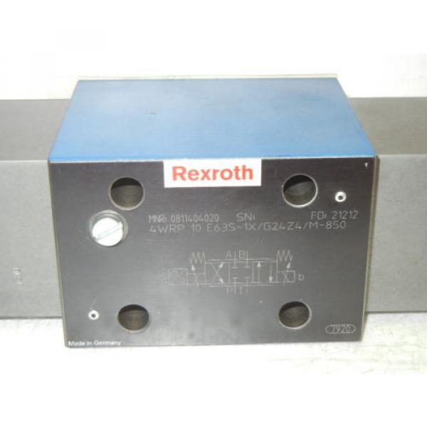REXROTH Russia Russia 4 WRP 10 E63S-1X/G24Z24/M-850 NEW PROPORTIONAL VALVE 0811404020 #2 image