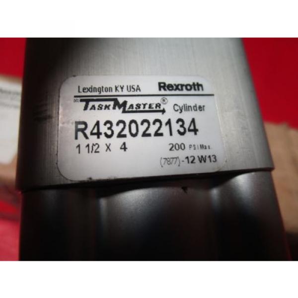 Rexroth Mexico India TM-813000-03040, 1-1/2x4 Task Master Cylinder, R432022134, 1-1/2&#034; Bore #2 image