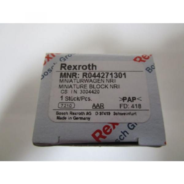 REXROTH Canada USA MINIATURE BLOCK R044271301 *NEW IN BOX* #1 image