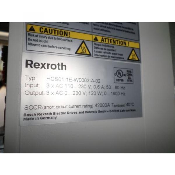 Rexroth Australia India IndraDrive Cs HCS01-1E-W0003-A-02 #5 image