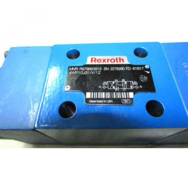 Rexroth Germany Italy R978863915 Directional Control Valve, 1/2&#034; Port Size #5 image